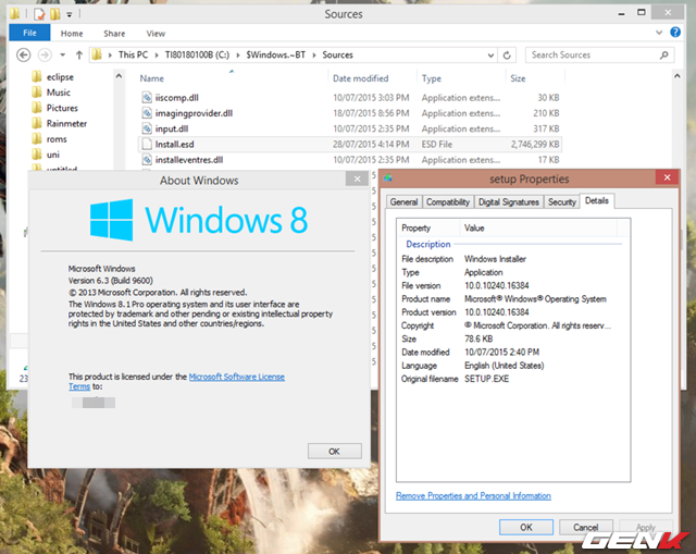 Đã có thể cài đặt Windows 10 bản chính thức ngay bây giờ! ảnh 2 Đã có thể cài đặt Windows 10 bản chính thức ngay bây giờ! ảnh 2