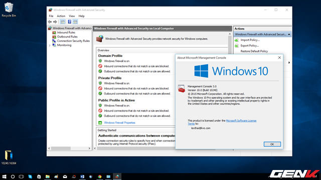 Đã có thể cài đặt Windows 10 bản chính thức ngay bây giờ! ảnh 14 Đã có thể cài đặt Windows 10 bản chính thức ngay bây giờ! ảnh 14