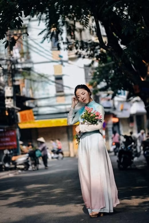Lam Khê mang vẻ đẹp tự nhiên, mộc mạc con-gai-le-khanh2