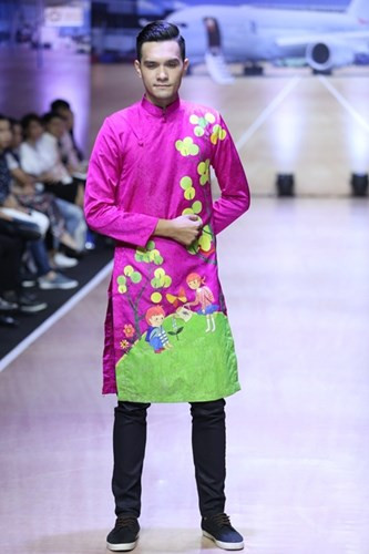 thanh hằng khoe vai trần với áo dài cách điệu hình 10 thanh hang khoe vai tran voi ao dai cach dieu hinh 10