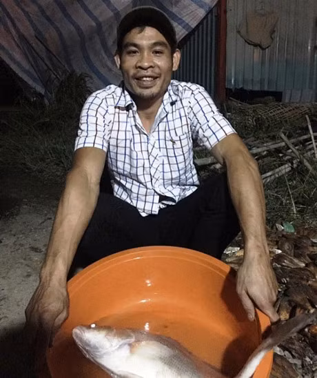 Can thu Sai Gon cau duoc ca su vang quy hiem - Anh 2