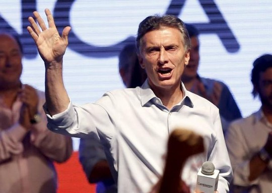 Guatemala: Diễn viên hài lên làm tổng thống ảnh 3 Ông Mauricio Macri vươn lên mạnh mẽ trong cuộc bầu cử tổng thống Argentina. Ảnh: Reuters