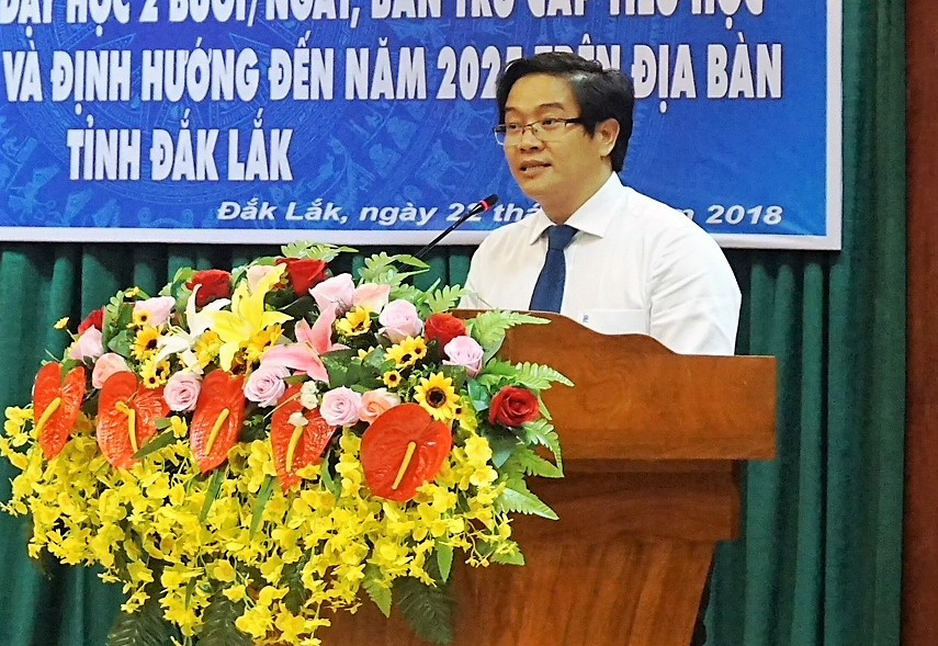 Thầy Thái Văn Tài - Phó Giám đốc Sở GD&ĐT Đắk Lắk