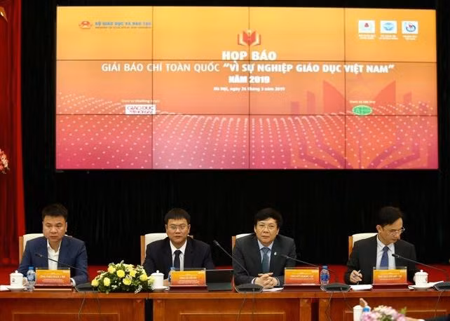 Toàn cảnh buổi họp báo. Ảnh: Thế Đại.