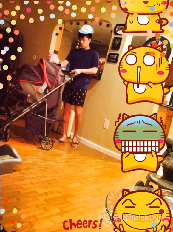 Diễm Hương chia sẻ ngộ nghĩnh việc chăm con ở bệnh viện