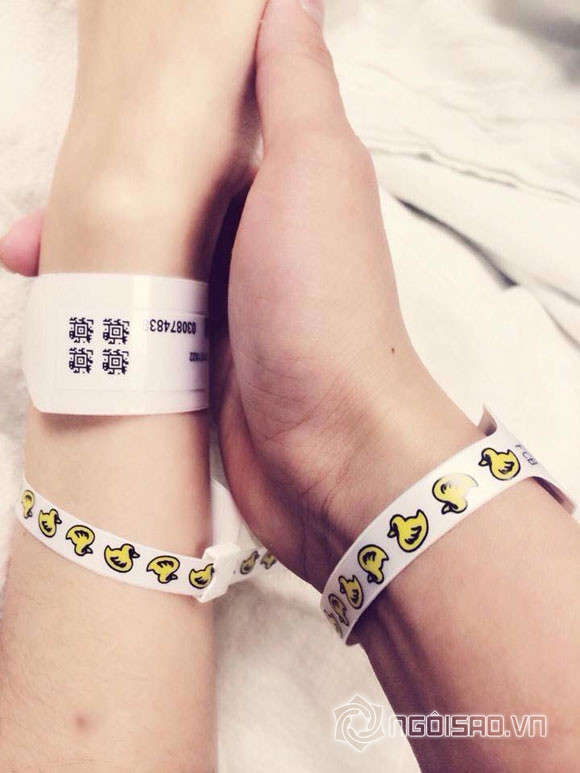 Diễm Hương chia sẻ ngộ nghĩnh việc chăm con ở bệnh viện