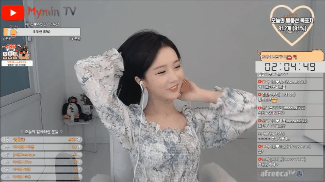 Có vẻ như Min Jeong cũng biết "ưu điểm" này nên cô nàng rất chịu khó buộc tóc khi đang livestream. Có vẻ như Min Jeong cũng biết "ưu điểm" này nên cô nàng rất chịu khó buộc tóc khi đang livestream.