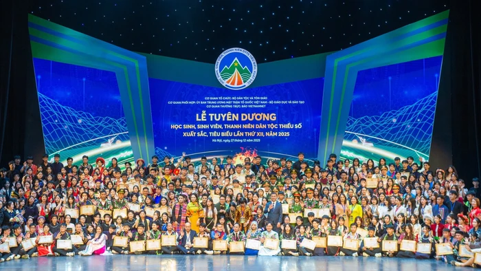 Tuyên dương học sinh, sinh viên, thanh niên dân tộc thiểu số tiêu biểu 2025