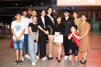 Á hậu Ngọc Hằng mang hơn 100kg hành lý dự Miss Intercontinental 2023