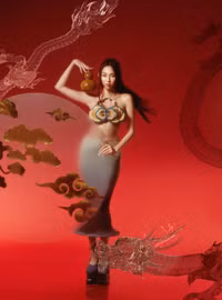 Ngắm ảnh Trung thu tuyệt đẹp của Hoa hậu Thùy Tiên 