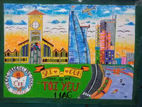 Teen Sài thành diễn thời trang từ đồ tái chế ảnh 10 Teen Sài thành diễn thời trang từ đồ tái chế ảnh 10