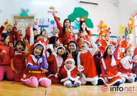 Ngộ nghĩnh những “ông bà già Noel nhí” đón Giáng sinh ảnh 11