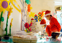 Ngộ nghĩnh những “ông bà già Noel nhí” đón Giáng sinh ảnh 9