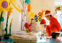 Ngộ nghĩnh những “ông bà già Noel nhí” đón Giáng sinh ảnh 9