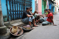 Nghề “quét cát tìm vàng” trên đường phố ảnh 4 Nghề “quét cát tìm vàng” trên đường phố ảnh 4