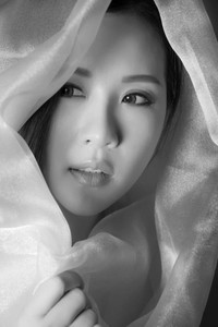 Thu Hoài bí ẩn, quyến rũ trong bộ ảnh đen trắng ảnh 2