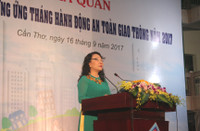 Ra quân phát động hưởng ứng “Tháng hành động an toàn giao thông” năm 2017 ảnh 2