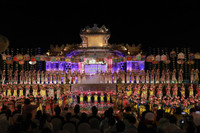 Kỳ Duyên, Ngọc Hân tỏa sáng ở Festival Huế với áo dài ảnh 1