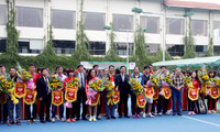 Khai mạc giải quần vợt “Người giáo viên nhân dân” toàn quốc lần thứ VII ảnh 4 Khai mạc giải quần vợt “Người giáo viên nhân dân” toàn quốc lần thứ VII ảnh 4
