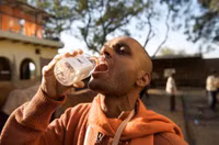 Ấn Độ: Giải khát bằng... nước tiểu bò ảnh 15