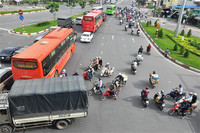 Hỗn độn giao thông Sài Gòn ngày đầu nghỉ lễ ảnh 2