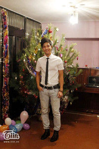 Nam sinh nổi danh cộng đồng người Việt tại Ukraina ảnh 3 Chàng du học sinh điển trai nổi danh với chú Mèo mun