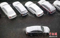 Tuyết phủ trắng xóa Bắc Kinh chỉ sau một đêm ảnh 9