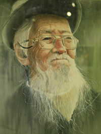 Thieu nu tuyet dep qua nhung net ve tranh mau nuoc 