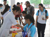 Hơn 1.300 CB SV Trường ĐH Kiên Giang hiến máu nhân đạo ảnh 2