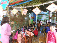 Tưng bừng Ngày hội vui khỏe cô và bé mầm non ảnh 2