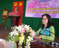 Cần Thơ: Họp mặt nữ cán bộ quản lí ngành GD&ĐT ảnh 2 Cần Thơ: Họp mặt nữ cán bộ quản lí ngành GD&ĐT ảnh 2