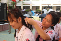 TPHCM: Ấn tượng lễ tổng kết năm học của học sinh THPT Phú Nhuận ảnh 7