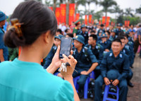 Hàng nghìn thanh niên Hà Nội nhập ngũ quân đội ảnh 8