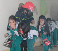 Nghệ An: Rèn luyện kỹ năng phòng cháy chữa cháy cho học sinh tiểu học ảnh 5 Nghệ An: Rèn luyện kỹ năng phòng cháy chữa cháy cho học sinh tiểu học ảnh 5