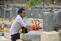 Công đoàn Giáo dục Việt Nam viếng Khu tưởng niệm Liệt sỹ nhà giáo ảnh 5