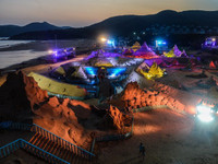 Độc đáo triển lãm nghệ thuật điêu khắc cát quốc tế ảnh 3