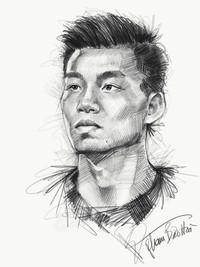 8x vẽ tranh sống động như thật về U23 Việt Nam ảnh 6