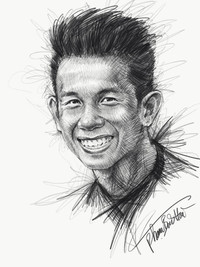 8x vẽ tranh sống động như thật về U23 Việt Nam ảnh 3