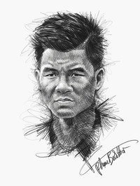 8x vẽ tranh sống động như thật về U23 Việt Nam ảnh 14