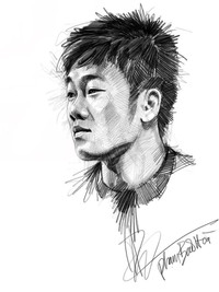 8x vẽ tranh sống động như thật về U23 Việt Nam ảnh 7