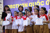 Ngày thăng hoa của hơn 200 “kỹ sư robot nhí“ ảnh 3 Ngày thăng hoa của hơn 200 “kỹ sư robot nhí“ ảnh 3