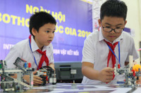 Ngày thăng hoa của hơn 200 “kỹ sư robot nhí“ ảnh 5 Ngày thăng hoa của hơn 200 “kỹ sư robot nhí“ ảnh 5