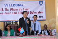 Tình cảm nồng hậu của thầy - trò Đông Timor với Bộ trưởng Phạm Vũ Luận ảnh 7