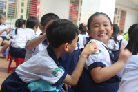 Rạng rỡ nụ cười ngày khai giảng năm học mới ảnh 10