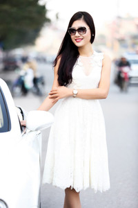 Ngỡ ngàng vẻ đẹp tinh khôi của top 5 Hoa hậu Kiều Anh ảnh 3