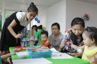 Trẻ mầm non “khởi động” năm học mới ảnh 6 Trẻ mầm non “khởi động” năm học mới ảnh 6