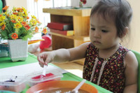 Trẻ mầm non “khởi động” năm học mới ảnh 5 Trẻ mầm non “khởi động” năm học mới ảnh 5