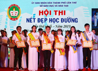 Cần Thơ: Sôi nổi đêm chung kết Hội thi “Nét đẹp học đường” ảnh 2 Cần Thơ: Sôi nổi đêm chung kết Hội thi “Nét đẹp học đường” ảnh 2