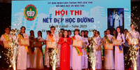 Cần Thơ: Sôi nổi đêm chung kết Hội thi “Nét đẹp học đường” ảnh 1 Cần Thơ: Sôi nổi đêm chung kết Hội thi “Nét đẹp học đường” ảnh 1