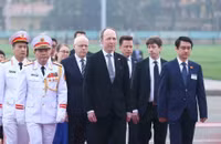 Chủ tịch Quốc hội Vương Đình Huệ đón và hội đàm với Chủ tịch Quốc hội Phần Lan